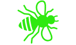 green bee icon