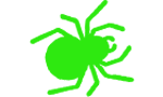 Green Spider Icon